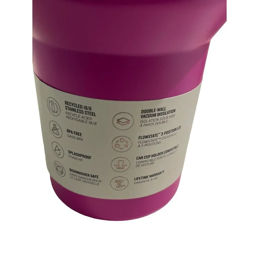 Stanley 40 OZ Reveb The Flostate Quencher H2.0 Tumbler Hot or Cold  NEW W/ TAGS!